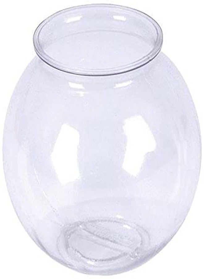 Afast Home Room Decorative Clear Fish Pot/Bowl with Colorful Stone, Glass -A1 - Image 4
